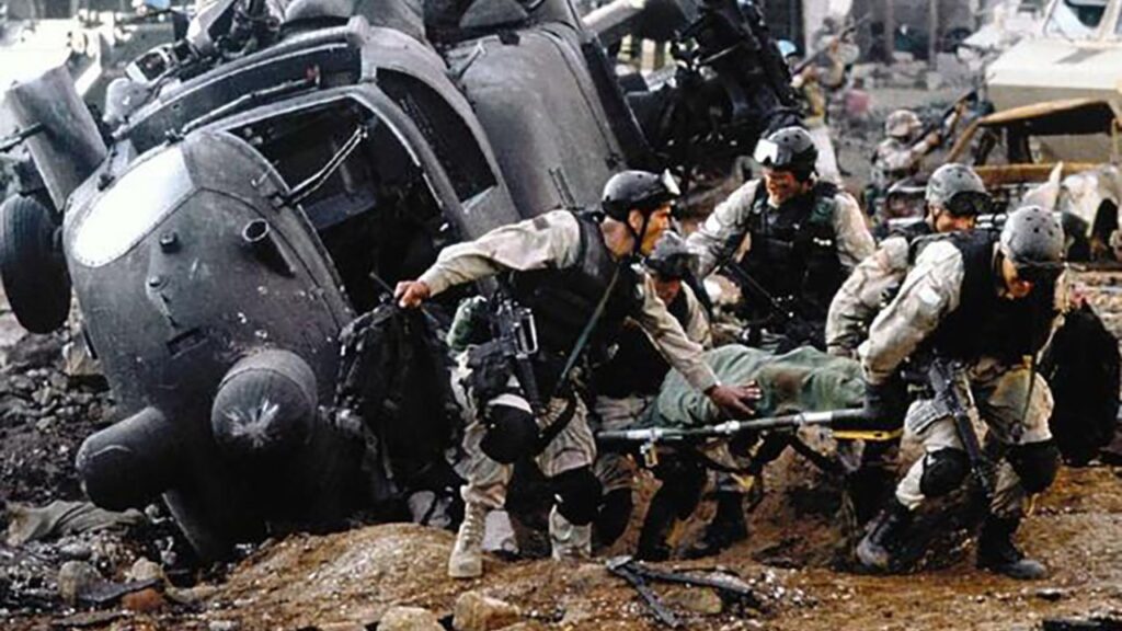 Falcão Negro em Perigo