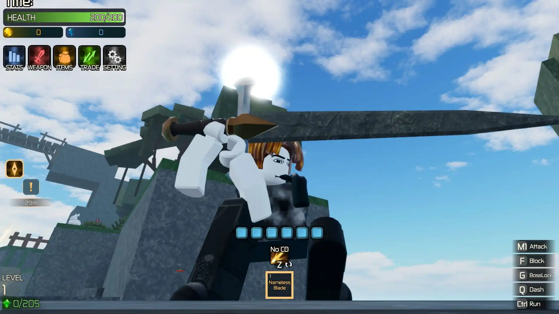 Códigos Ativos e Novidades em Broken Blade no Roblox