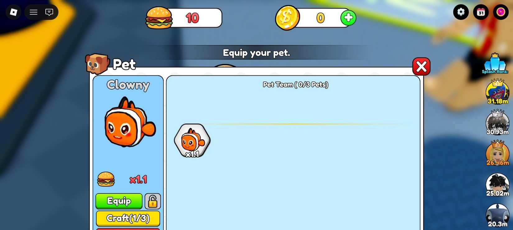 Códigos de Get Fat to Splash no Roblox garantem poções e moedas grátis em maio de 2026 - Imagem do artigo original