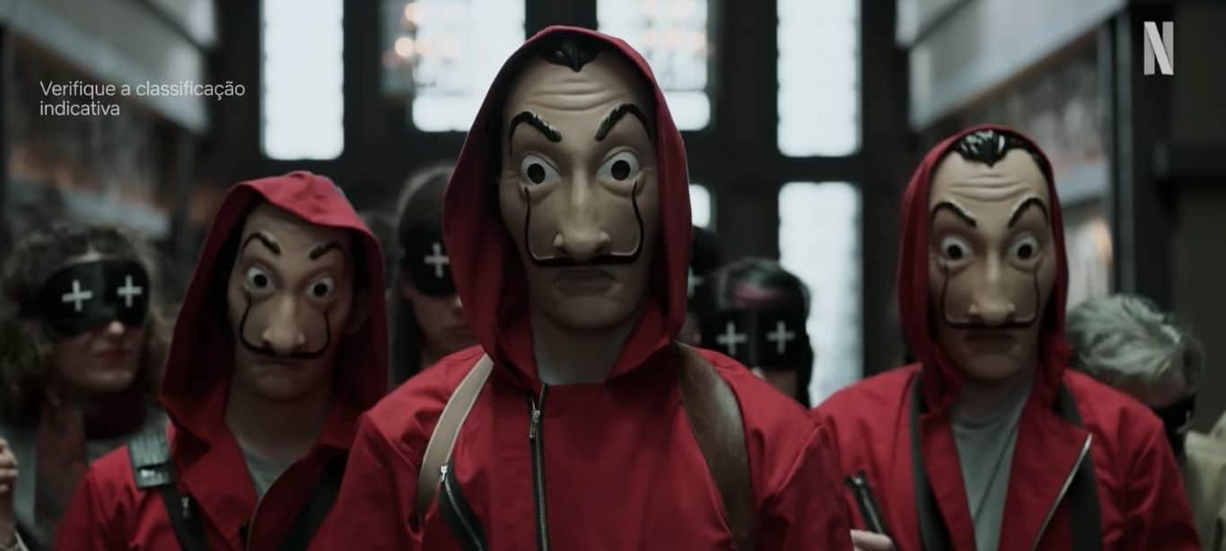 Universo de La Casa de Papel continua vivo: teaser dourado, Professor no palco e novos projetos na Netflix - Imagem do artigo