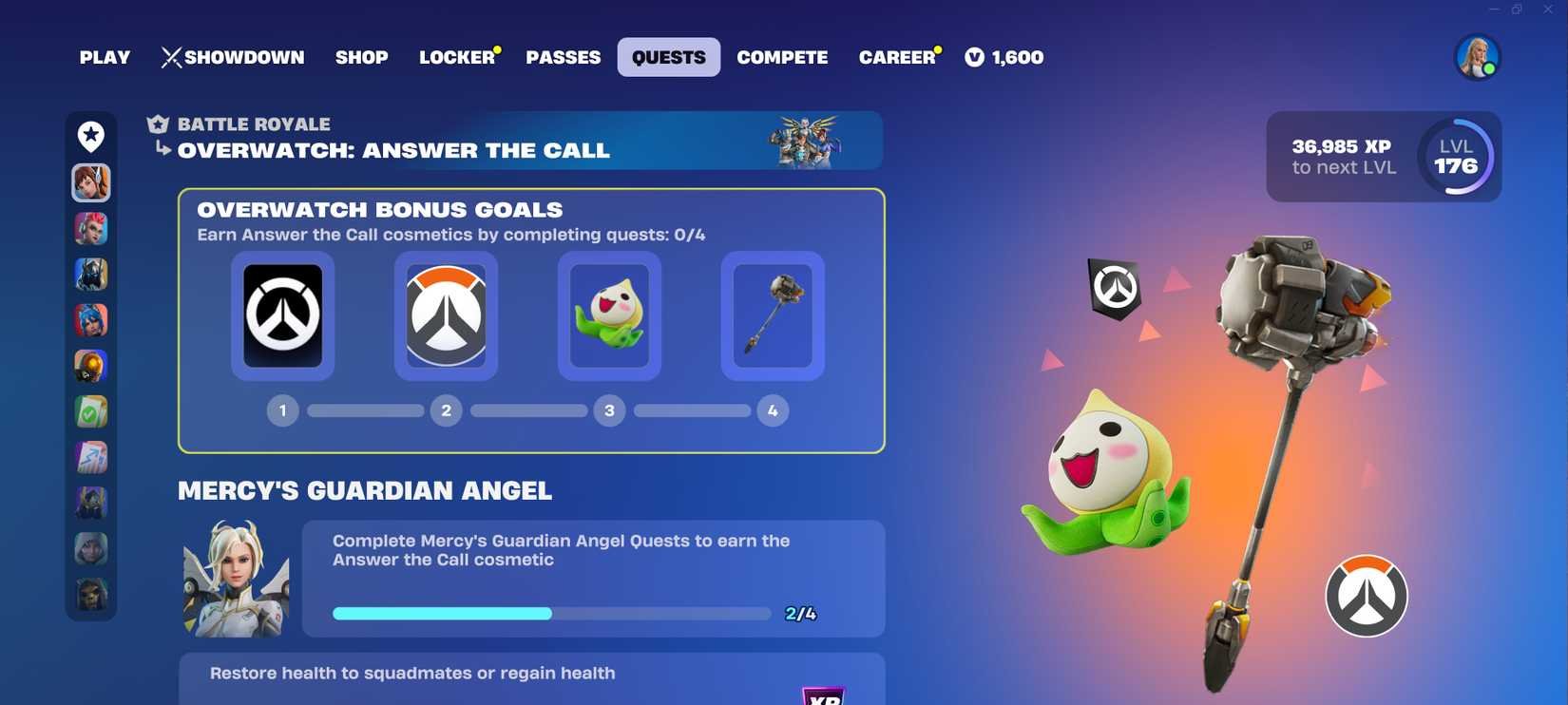 Martelo de Reinhardt grátis chega ao Fortnite: veja como liberar antes do prazo - Imagem do artigo original