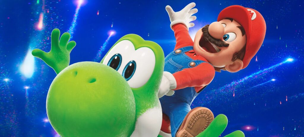 Super Mario Galaxy Movie atinge US$ 964 milhões e se torna a segunda maior bilheteria de filmes de games