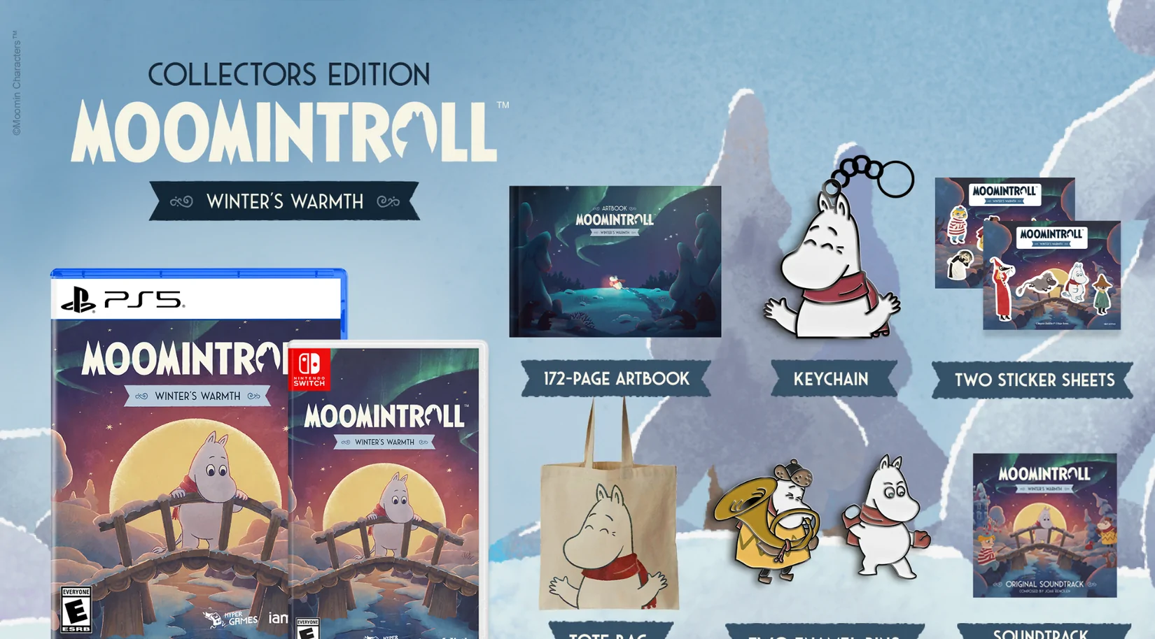 Moomintroll: Winter’s Warmth ganha lançamento físico para Nintendo Switch e PlayStation 5