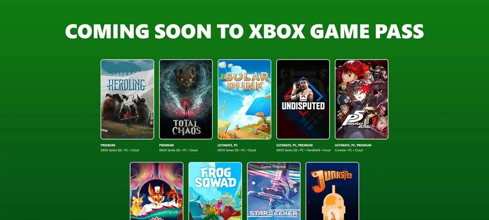 Novos lançamentos de jogos e saídas no Xbox Game Pass em junho de 2026