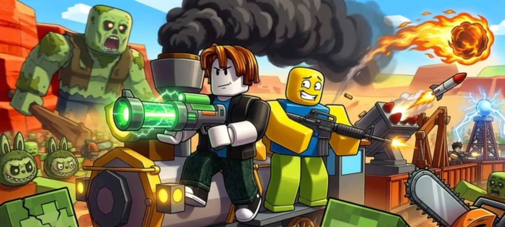 Códigos de Roblox Escape Zombies Railway oferecem recompensas extras para jogadores