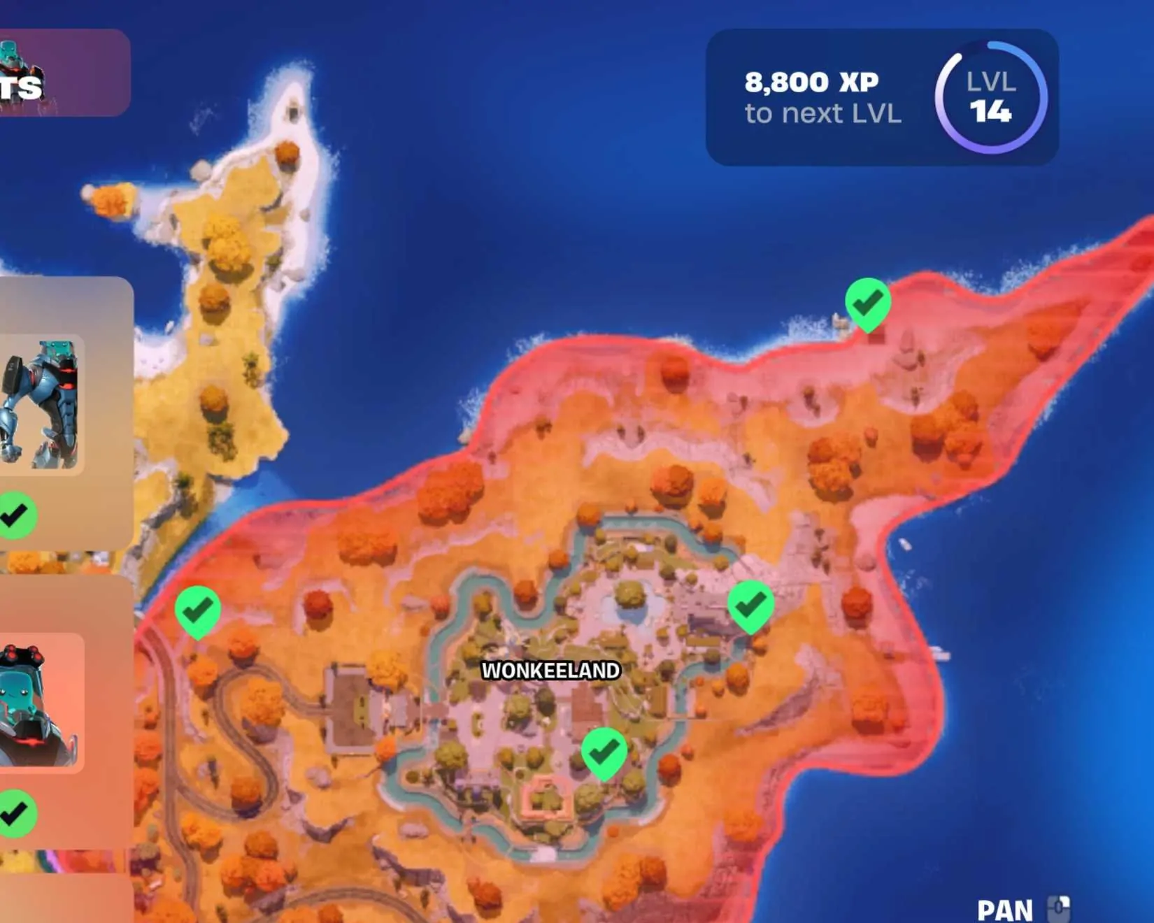 Como encontrar as peças perdidas do Stealth Guardian em Fortnite Chapter 7 Season 3
