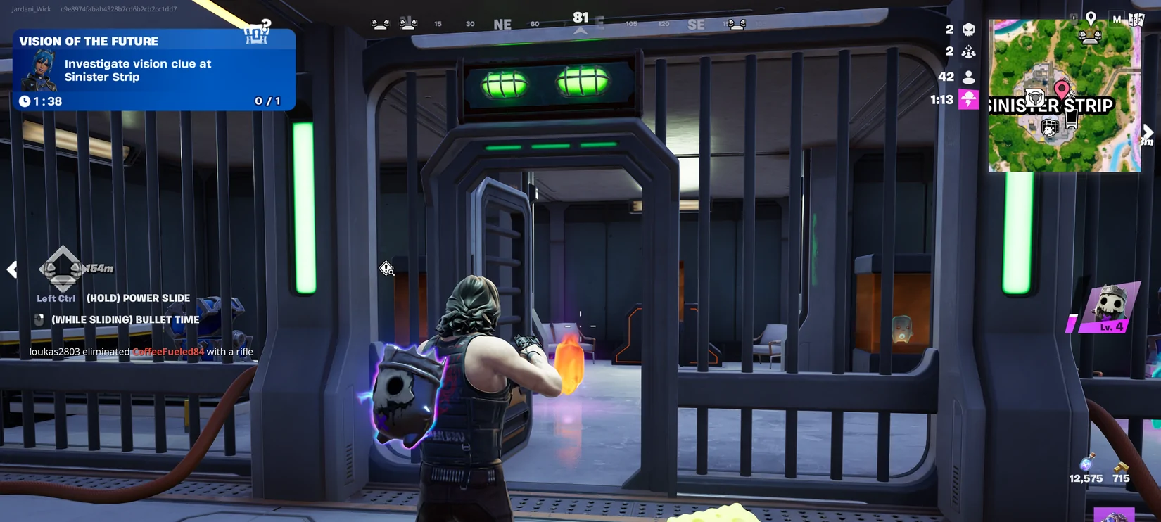 Como desbloquear a cela trancada em Fortnite para obter os Mythic Seven Sliders