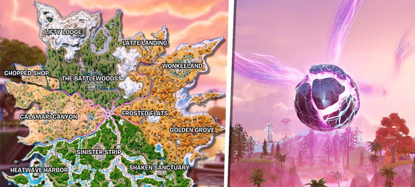 Novidades do Fortnite Chapter 7 Season 3: mapa, armas e itens atualizados