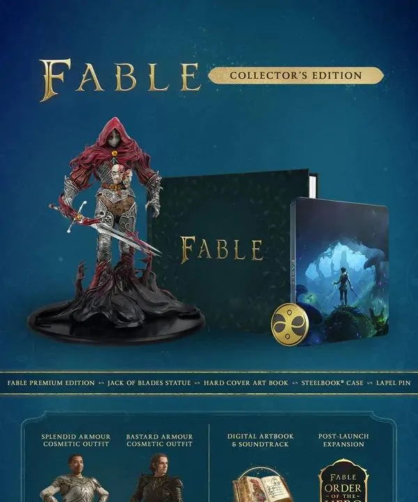 Fable revela detalhes sobre a edição de colecionador e bônus de pré-venda