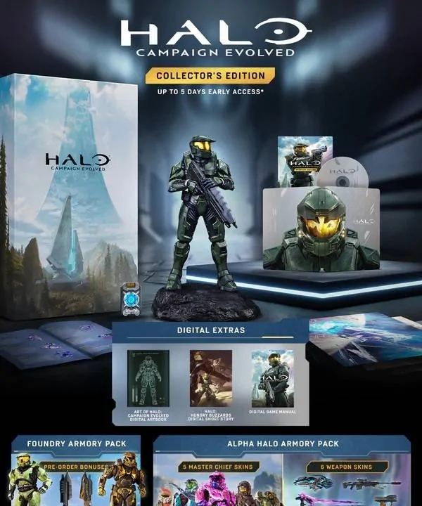 Edição de Colecionador de Halo: Campaign Evolved se Esgota, mas Ainda Há Esperança