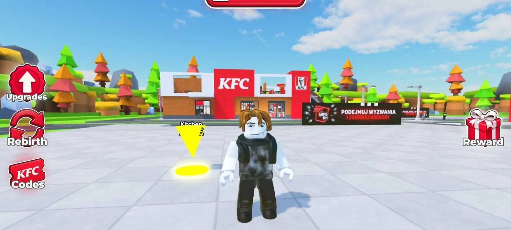 Códigos de Roblox para KFC Tycoon continuam indisponíveis em 2026