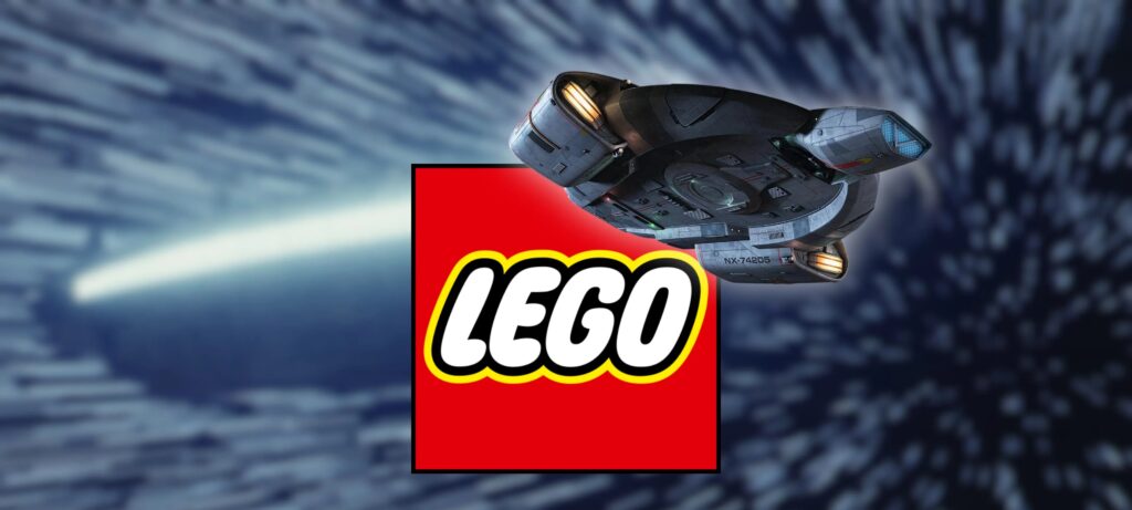 LEGO é usado para transformar Millennium Falcon em nave de Star Trek sem peças extras