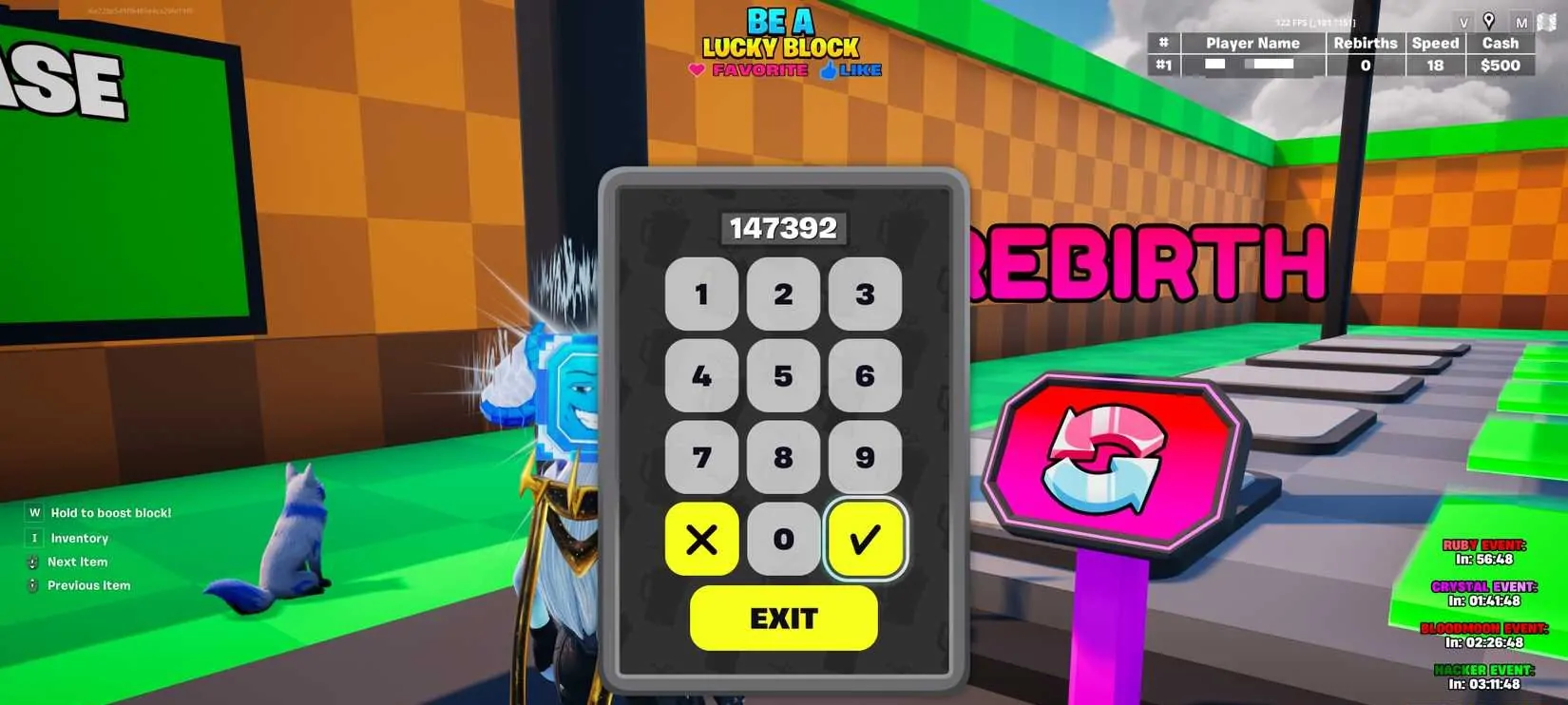 Códigos de Fortnite para ganhar recompensas em Become a Lucky Rot