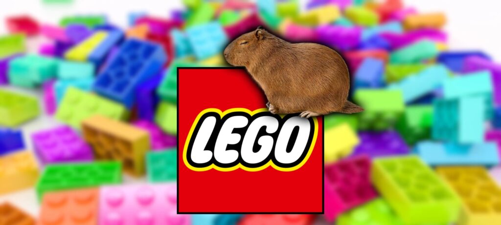 Fanático por LEGO transforma conjunto 3-em-1 em duas capivaras com instruções gratuitas