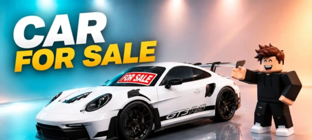 Como usar códigos gratuitos em Car For Sale no Roblox e acelerar seu progresso nos games de carros