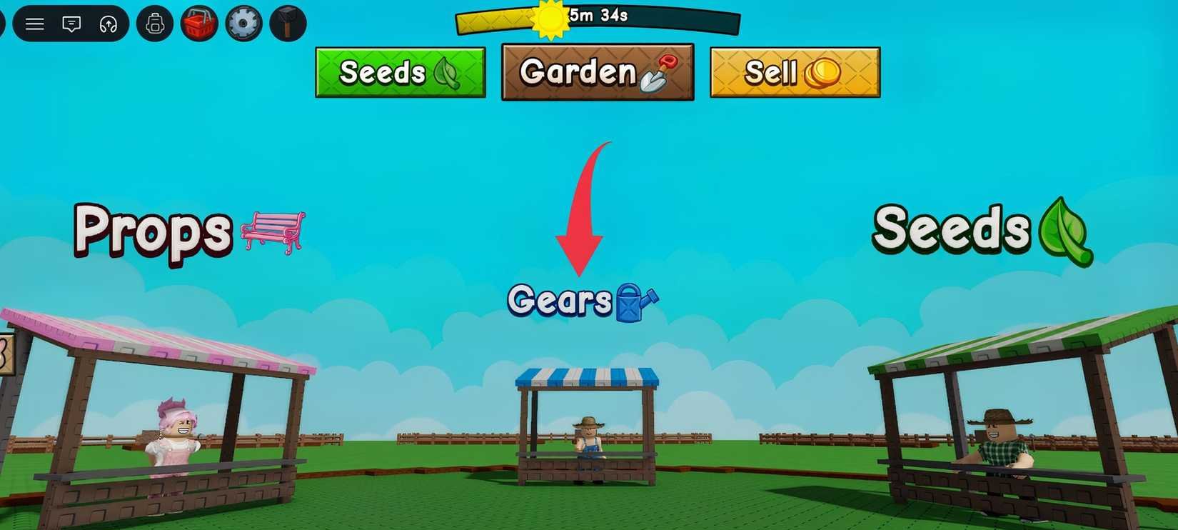 Como obter e usar o megafone em Grow a Garden 2 no Roblox