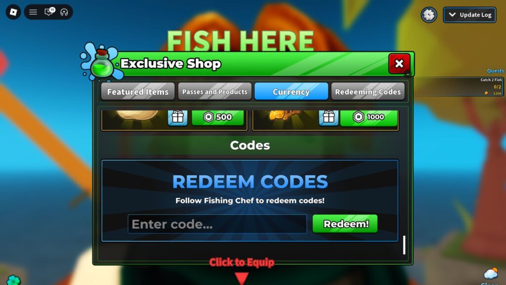 12 códigos ativos de Fishing Chef Roblox para ganhar boosts e cash grátis 12 códigos ativos de Fishing Chef Roblox para ganhar boosts e cash grátis