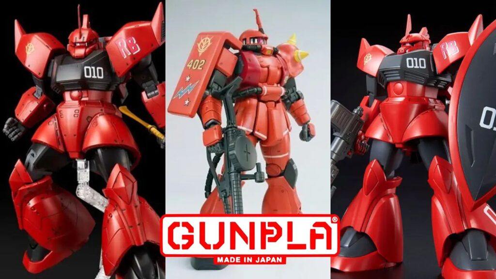 Bandai relança kits de modelos Gundam com mechas vermelhos pilotados por Johnny Ridden Bandai relança kits de modelos Gundam com mechas vermelhos pilotados por Johnny Ridden