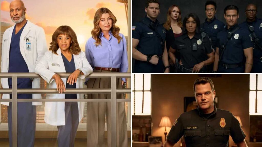 Grey’s Anatomy e 9-1-1 ganham datas de estreia da ABC para 2026