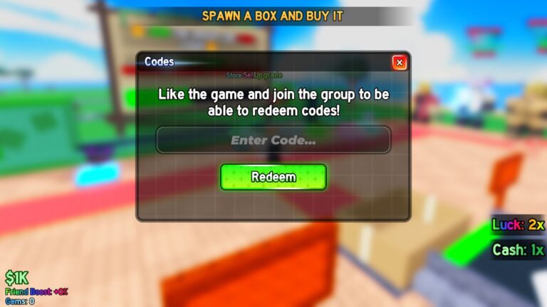 How to Redeem Anime Box Farm Codes