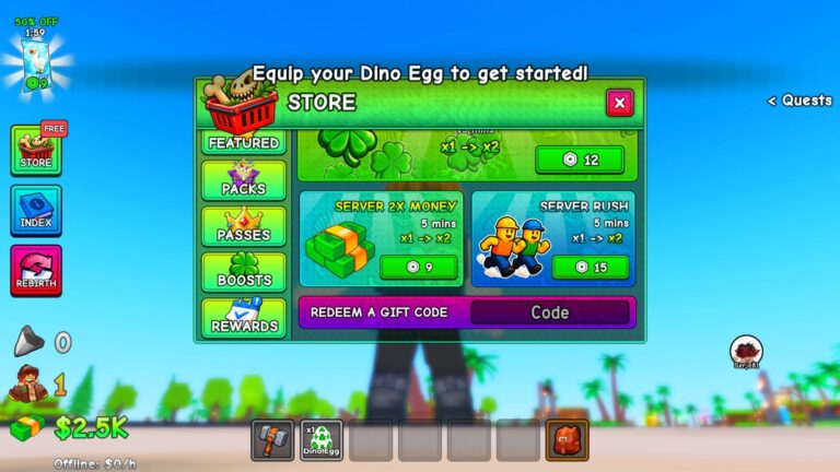 How to Redeem My Dino Park Codes