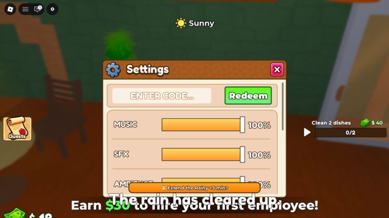 How to Redeem Own a Cafe Codes