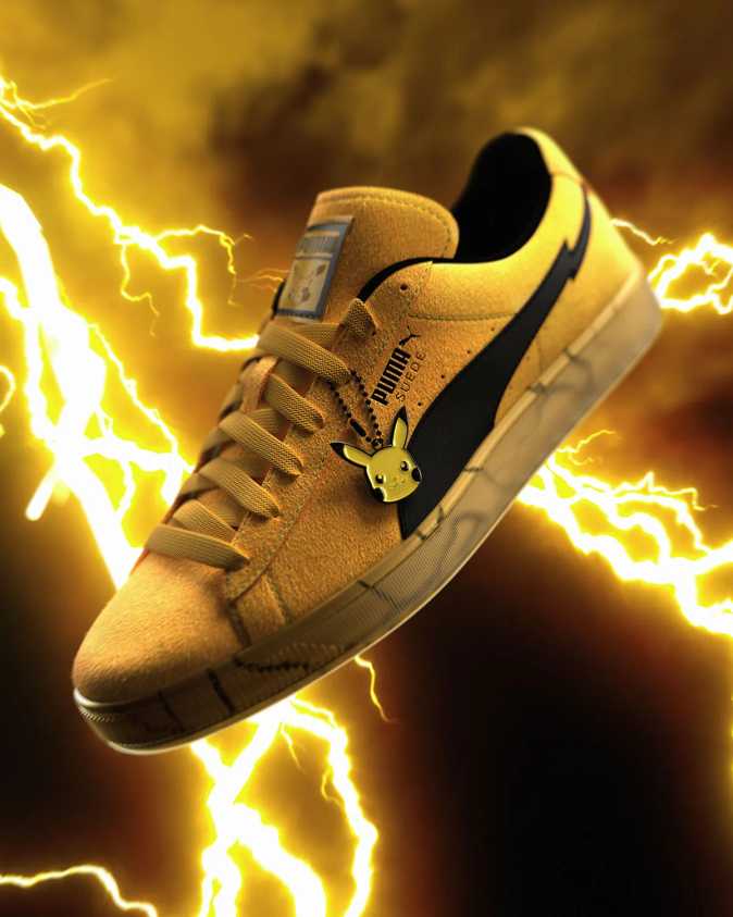 New Pokémon x Puma Suede 30th Anniversary Sneakers Go Live in Brooklyn, New York