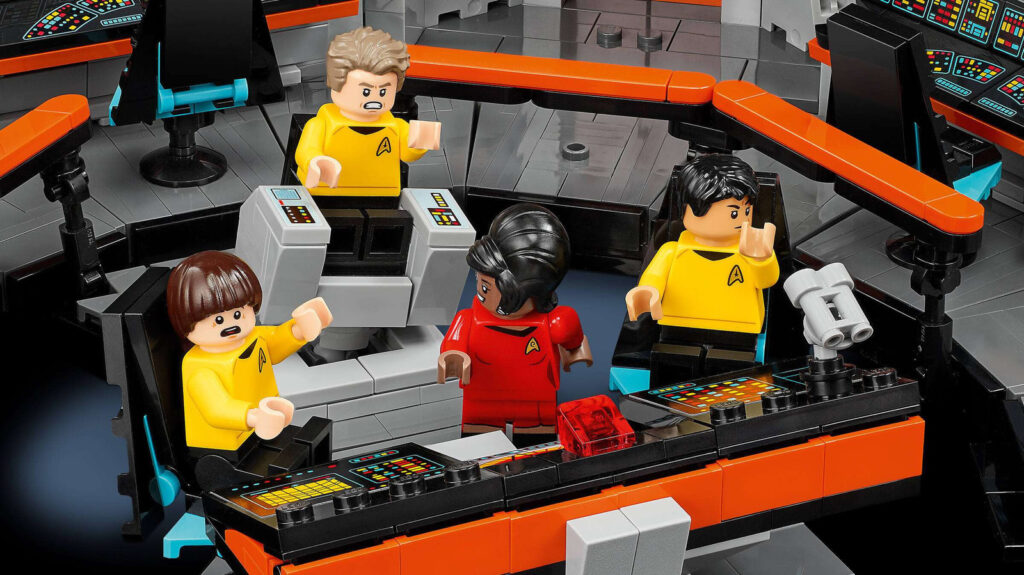 Star Trek: linha de LEGO ganha ponte da Enterprise e personagens da série original