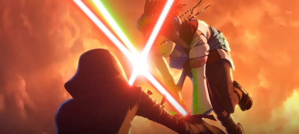 Mistake infantil inspira inovação na série animada Star Wars: Visions Presents The Ninth Jedi