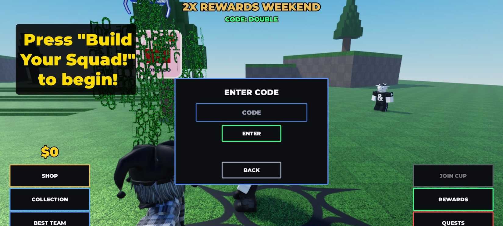 Guia de códigos ativos para build sua equipe de futebol no Roblox em 2024