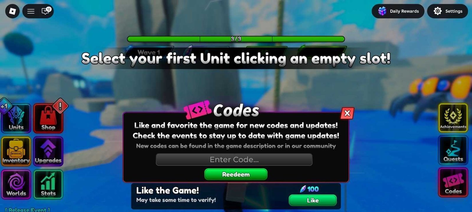Códigos grátis para Anime RNG Defense no Roblox aumentam suas chances de ganhar recompensas