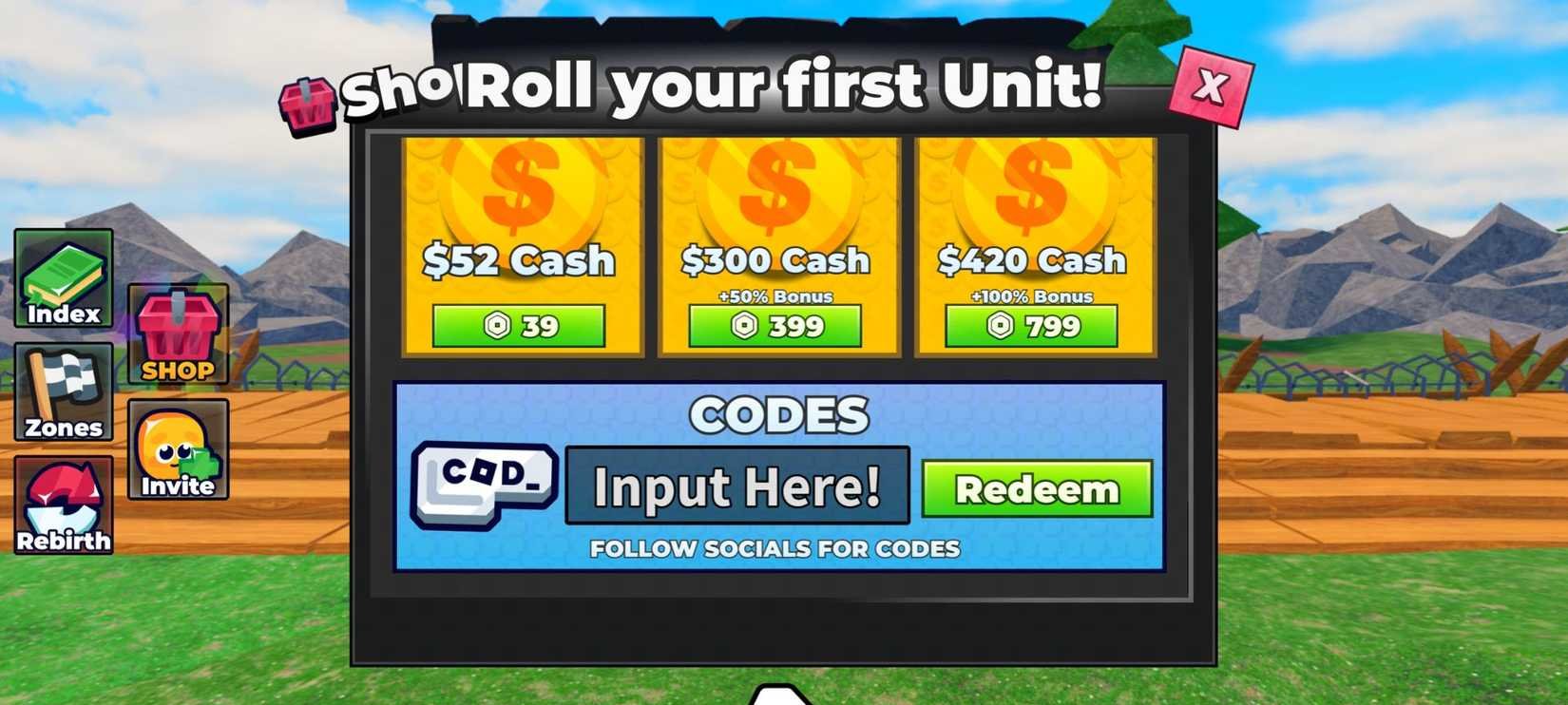 Códigos Ativos e Dicas para Reforçar sua Defesa em Roll to Defend