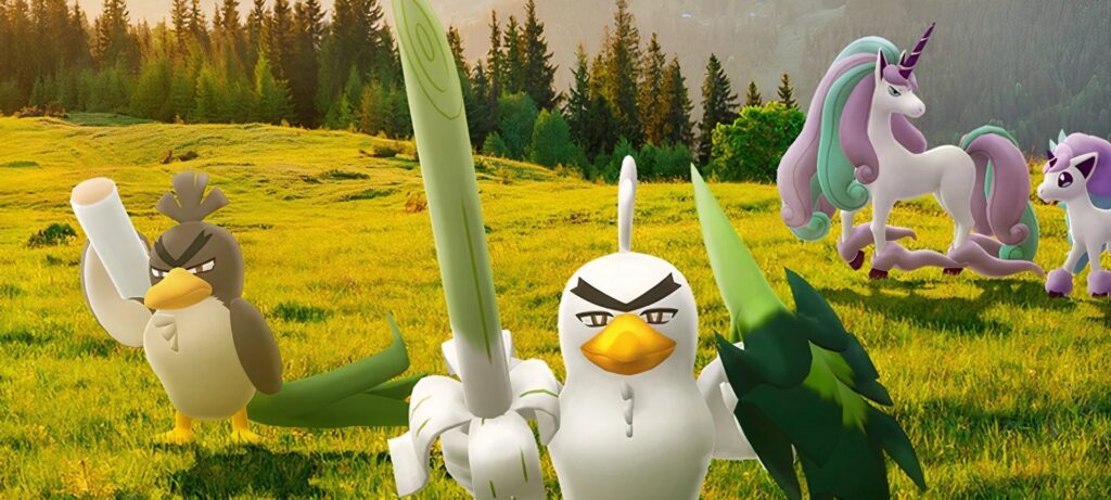 Pokémon GO traz novidades com três Pokémon de Galar no evento Water Festival de agosto