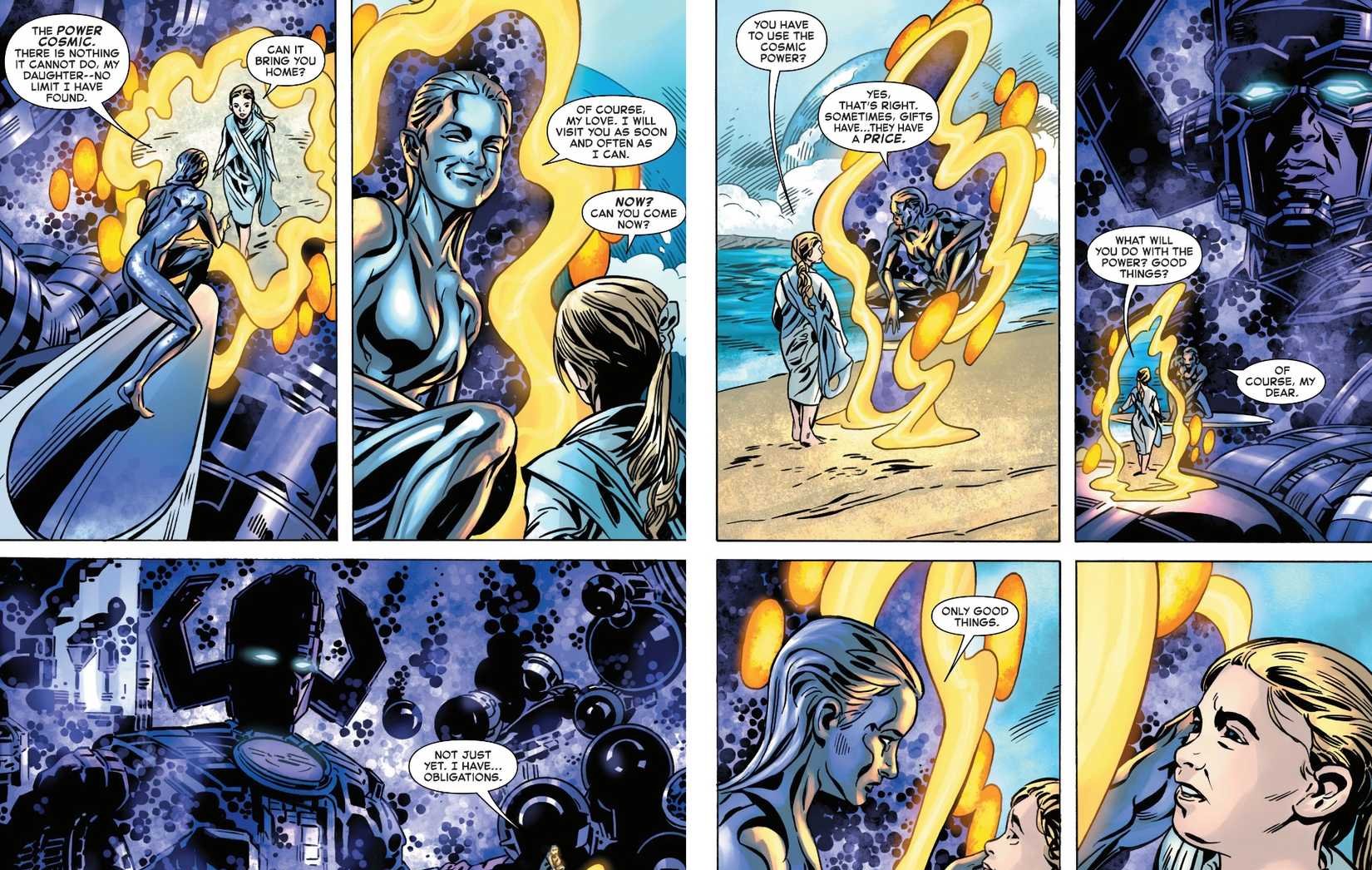 Novo prequel do MCU revela detalhes inéditos sobre Silver Surfer em história de Galactus