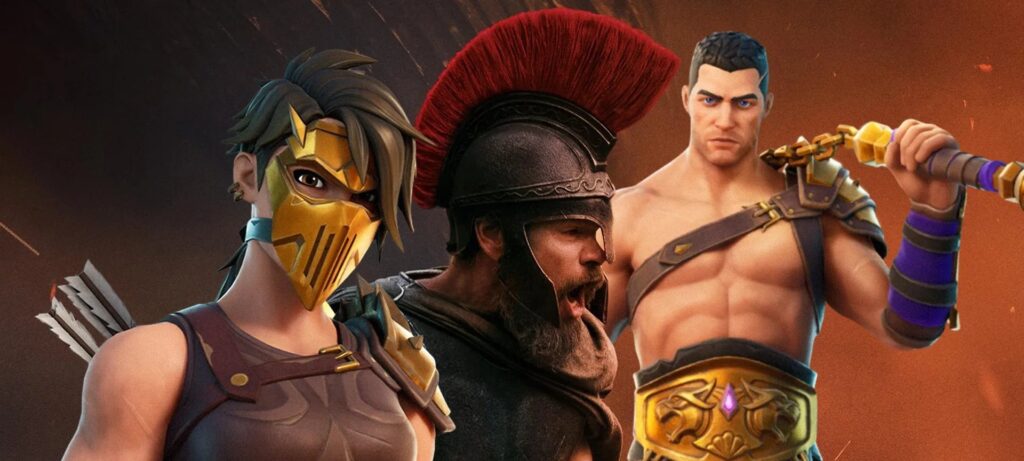 Fortnite anuncia crossover oficial com o filme The Odyssey