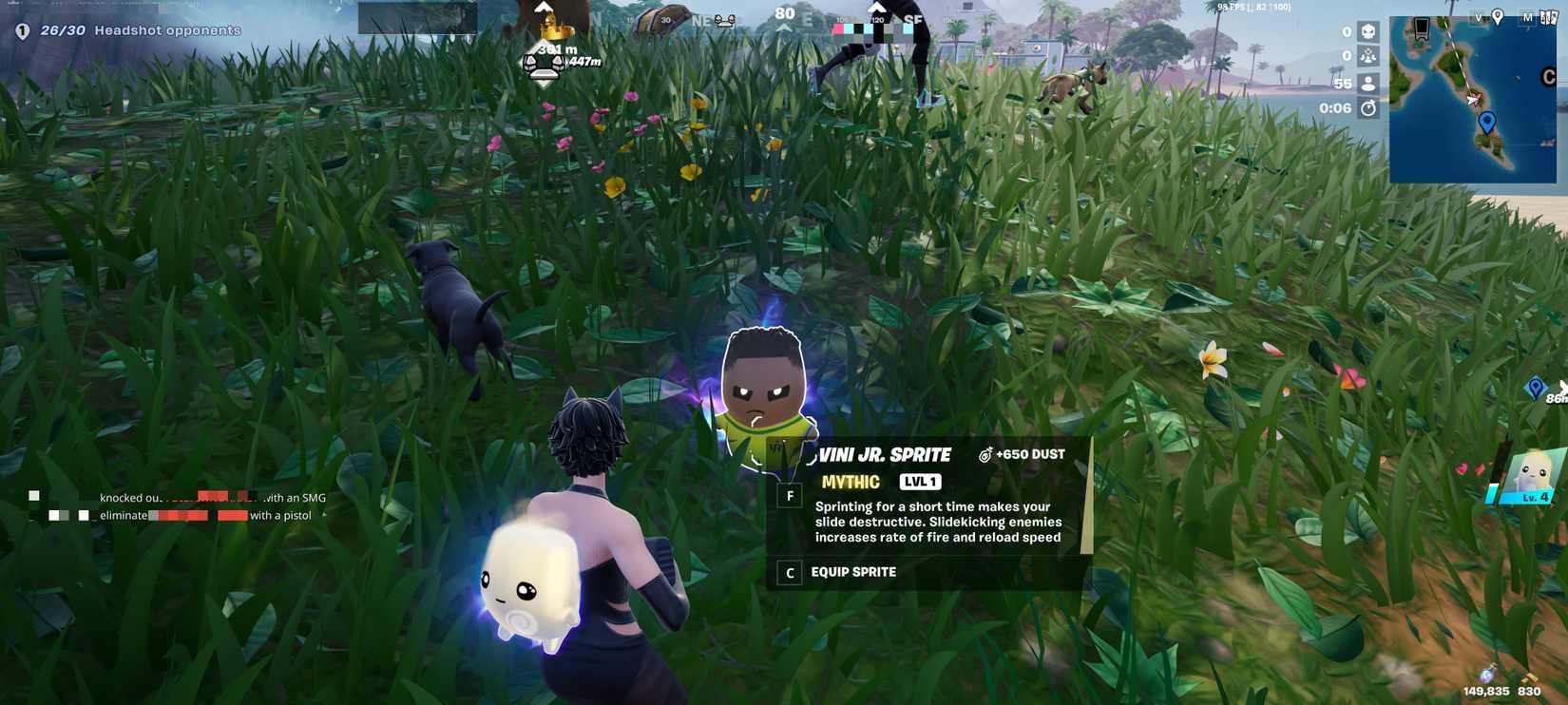 Como conquistar o Vini Jr. Sprite em Fortnite rápido e fácil