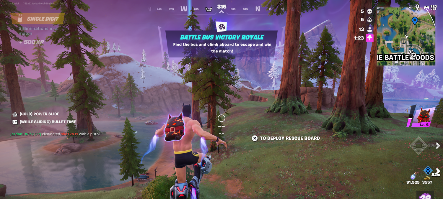 Novo evento no Fortnite permite vitória rápida usando a Anomalia do Ônibus de Batalha - Imagem do artigo original