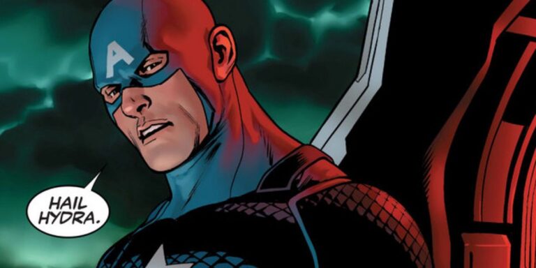 Captain America’s ‘Hail Hydra’ in Captain America: Steve Rogers #1