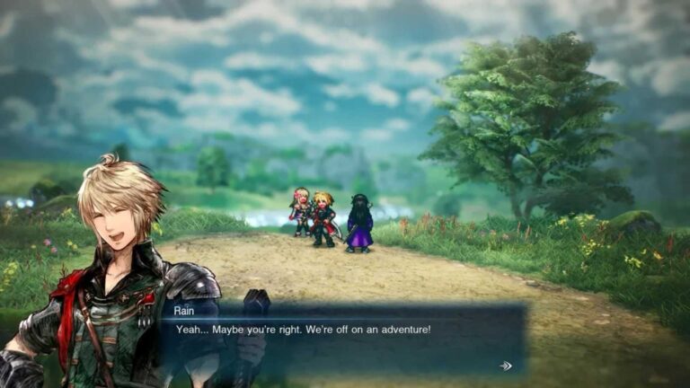 Cloud Strife is a Vision in Final Fantasy Resonance