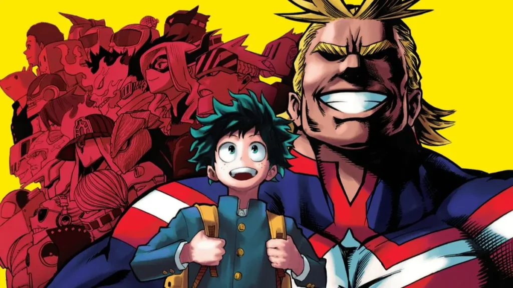 Criador de My Hero Academia revela seus mangás favoritos e influências Criador de My Hero Academia revela seus mangás favoritos e influências