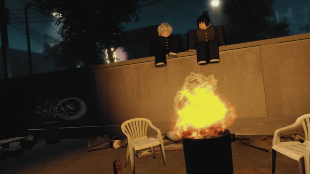 Gakuran Codes: Roblox mescla vida escolar japonesa com lutas por habilidade, em um game de bairro