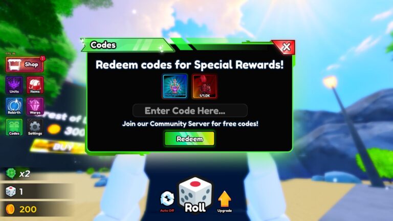 How to Redeem Anime Battle RNG Codes