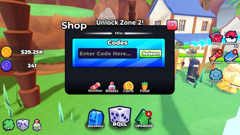 How to Redeem Anime RNG Codes