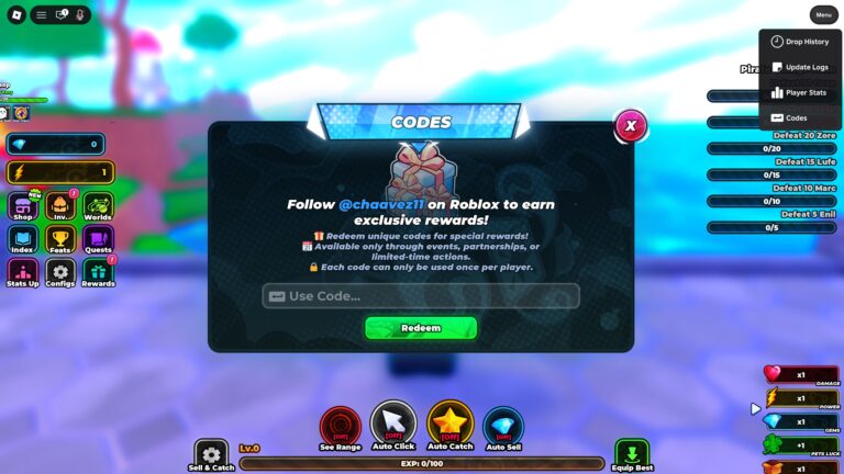 How to Redeem Codes for Anime Capture