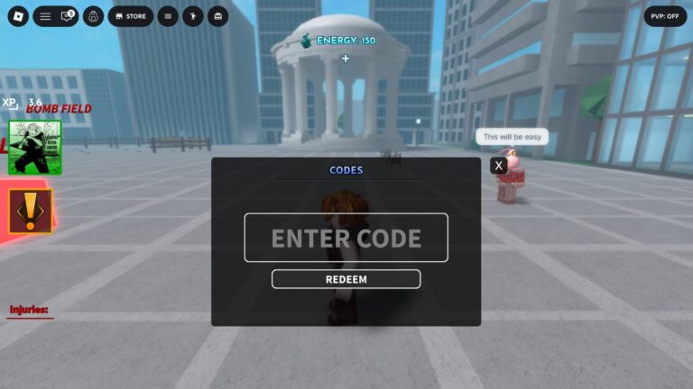 How to Redeem Heal Your Injuries Codes