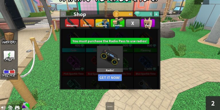 How to Unlock Radio in Murder Mystery 2
