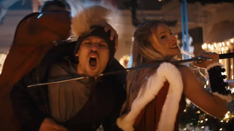 Mrs. Claus almost appeared in the first Violent Night