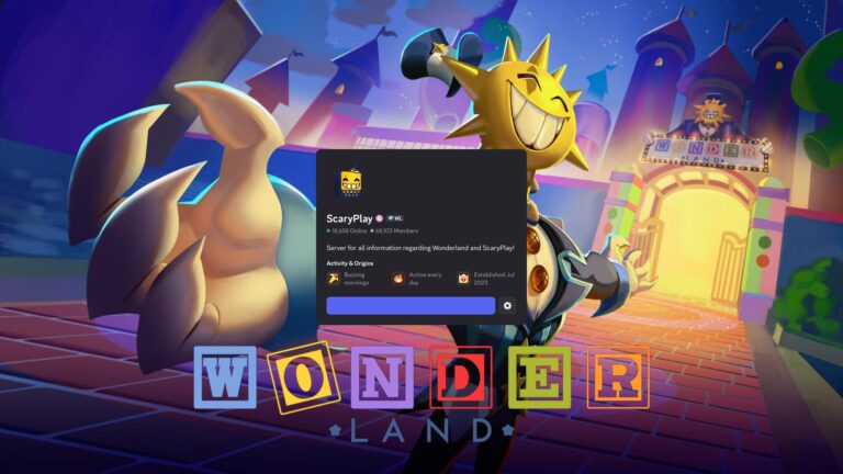Official Wonderland Discord Server Link