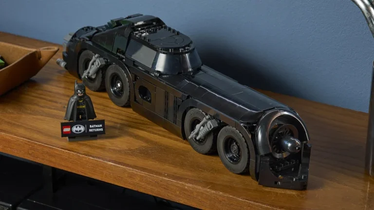 The LEGO Batman Returns Batmobile