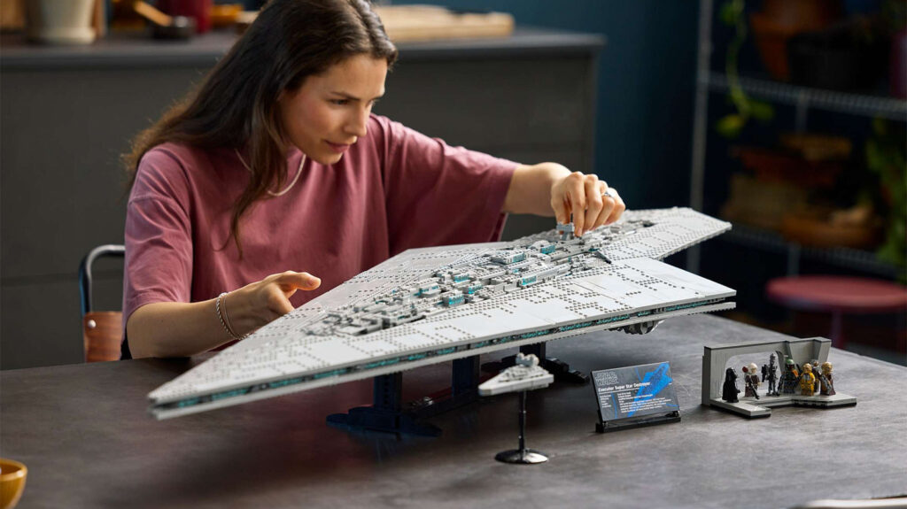 The LEGO Star Wars Super Destroyer é oficialmente o maior set de blocos já criado The LEGO Star Wars Super Destroyer é oficialmente o maior set de blocos já criado